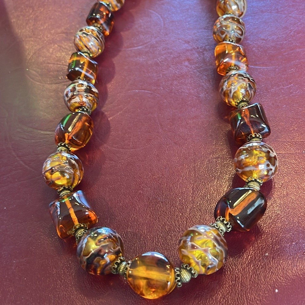 Vintage (Early 60’s) Glass Bead Necklace